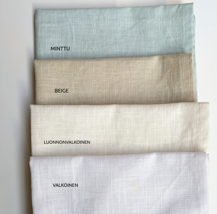 Napkin with two names