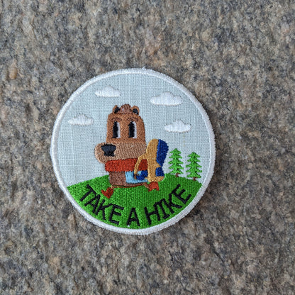 Take a hike patch